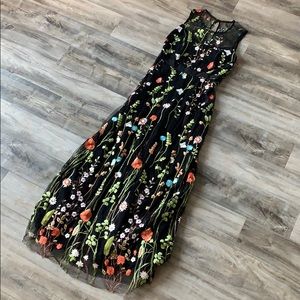 Floral maxi dress
